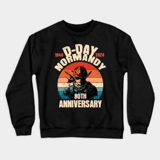 D-Day 80th Anniversary Normandy Crewneck Sweatshirt